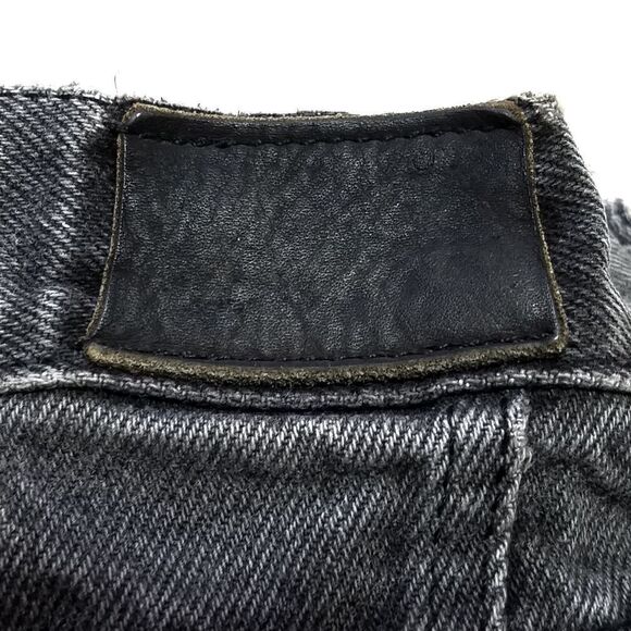 VINTAGE 60s Lee Riders Black Ultra High Rise Jeans - Picture 7 of 9